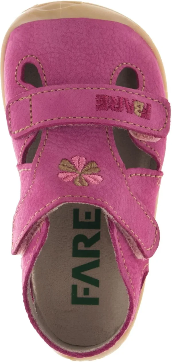 roosad barefoot sandaalid lastele fare bare