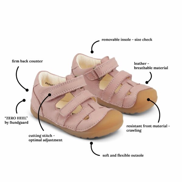 Bundgaard Petit Sandal Old Rose