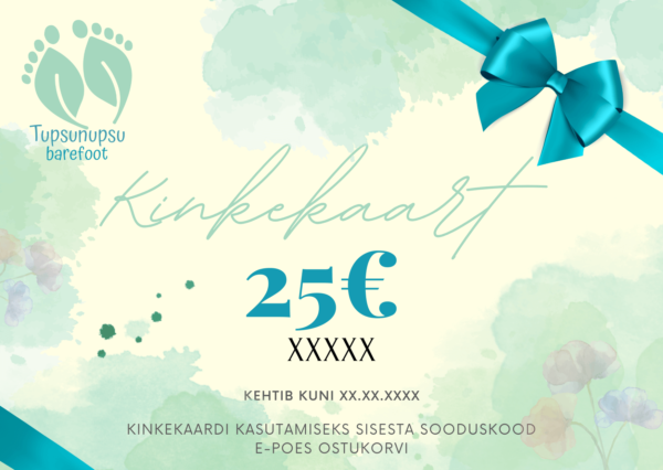 Tupsunupsu kinkekaart