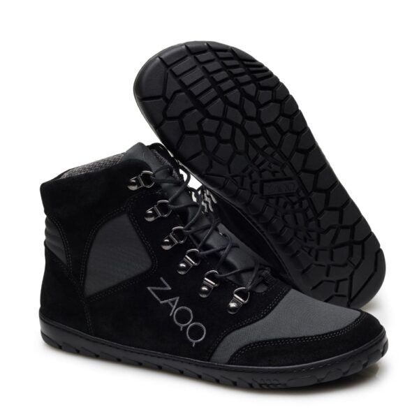 Zaqq Hiqe Black barefoot saapad