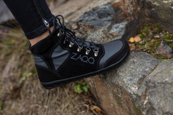 Zaqq Hiqe Black barefoot saapad