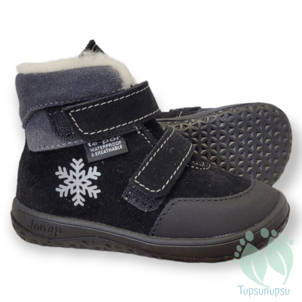 Jonap Jerry wool black barefoot jalatsid