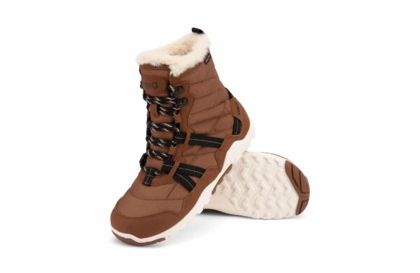 Paljajalujalatsid Xero Alpine Rubber Brown Eggshell talvesaapad