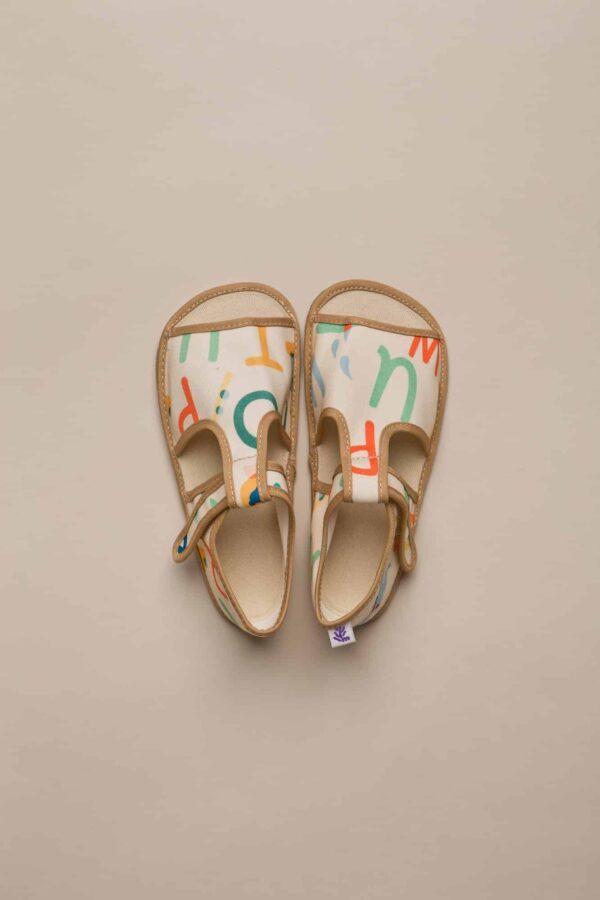 barefoot sisejalatsid lasteaeda Milash Monica beige