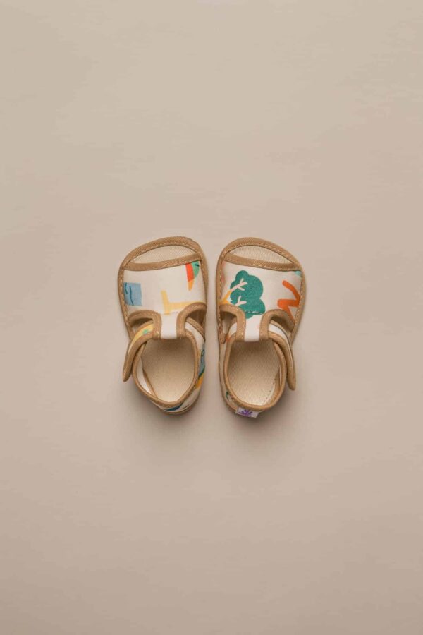barefoot sisejalatsid lasteaeda Milash Monica beige