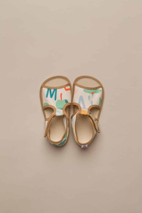 barefoot sisejalatsid lasteaeda Milash Monica beige