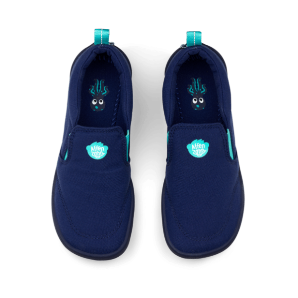slip-on paljajalujalatsid lastele affenzahn sneaker canvas ready octopus