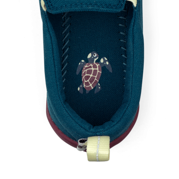slip-on paljajalujalatsid lastele affenzahn sneaker canvas ready turtle