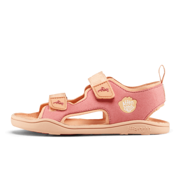 barefoot sandaalid lastele affenzahn vegan airy flamingo