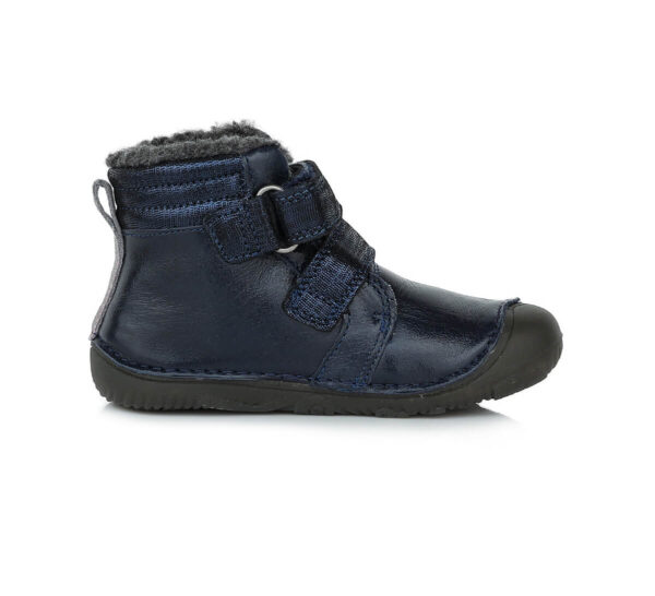D.D.step barefoot talvesaapad villaseguse voodriga Royal Blue W073-364