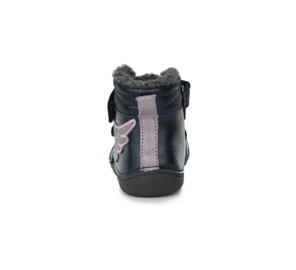 D.D.step barefoot talvesaapad villaseguse voodriga Royal Blue W073-364
