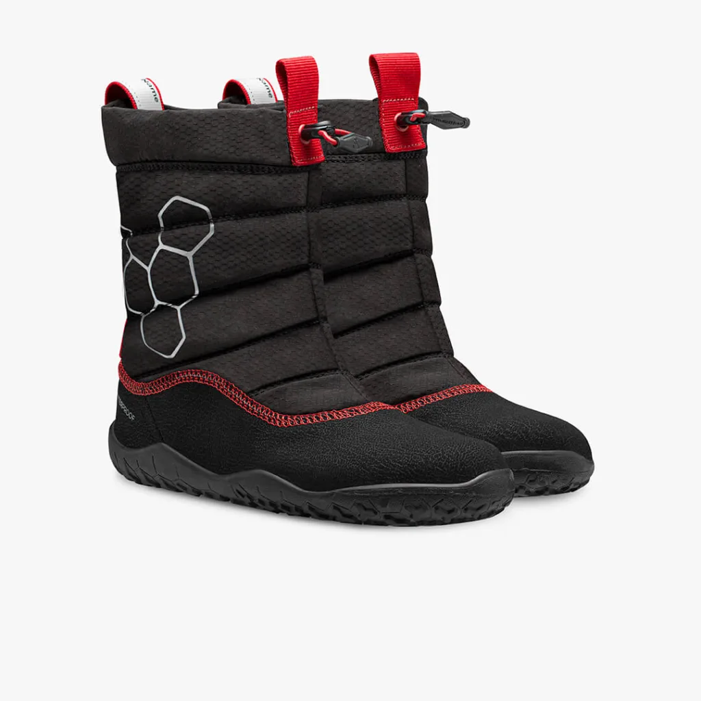 Barefoot talvesaapad lastele Vivobarefoot Lumi Obsidian