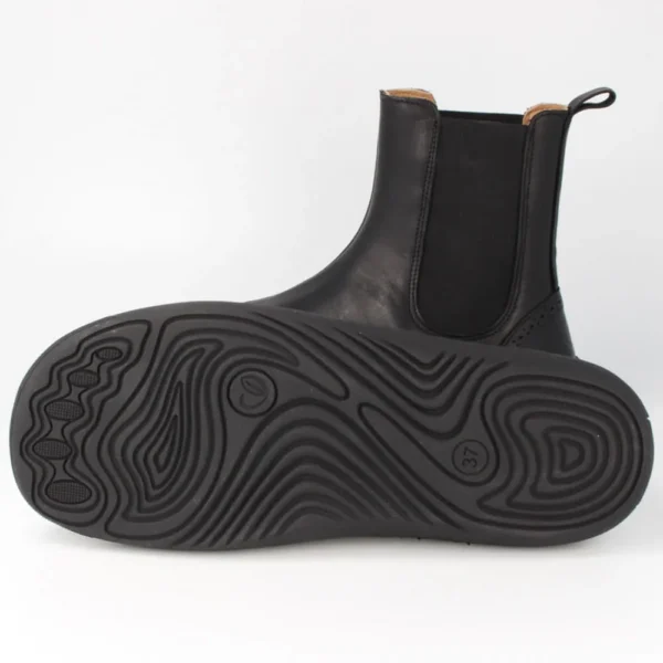 chelsea stiilis barefoot saapad blifestyle budapesterstyle schwarz
