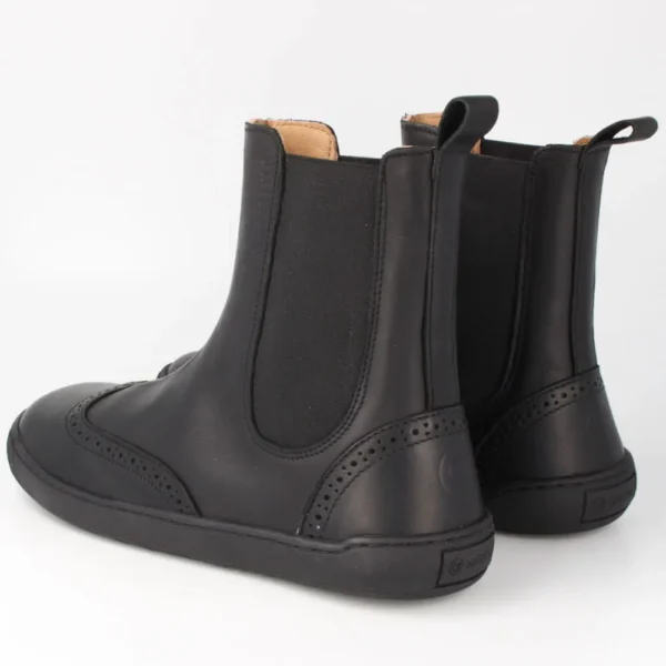 chelsea stiilis barefoot saapad blifestyle budapesterstyle schwarz