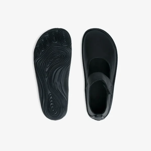 Mustad baleriinad koolijalatsid Vivobarefoot Addis Wyn School