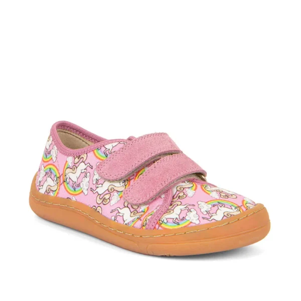 Froddo Barefoot Canvas ükssarvikutega laste tennised