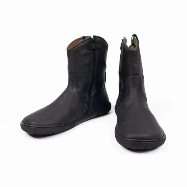 Barefoot cowboy boots Koel Frances Black Green