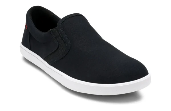 Barefoot slip-on tennised Xero Shoes Dillon Canvas Black