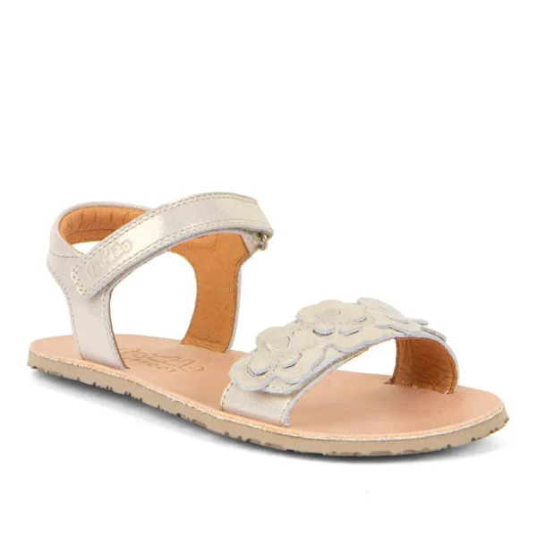 Barefoot sandaalid Froddo Barefoot Flexy Flowers Gold Shine