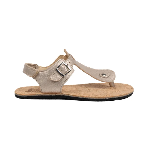 Barefoot sandaalid naistele Koel Ariana Metalic Champagne