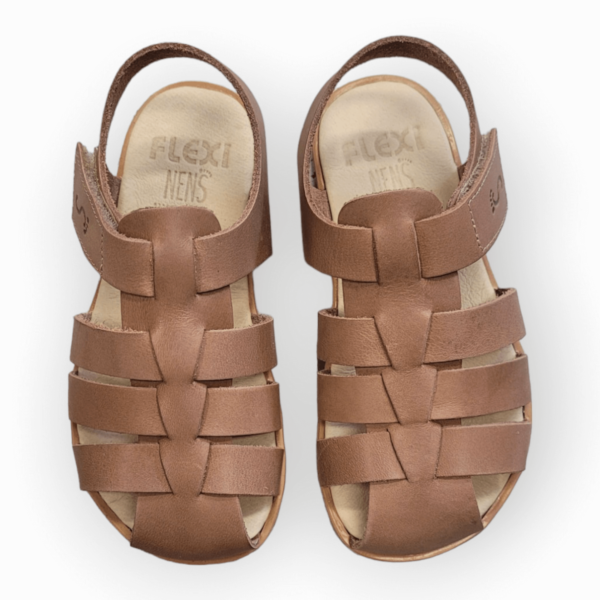 Beežid barefoot sandaalid Flexi Nens Sport Taupe