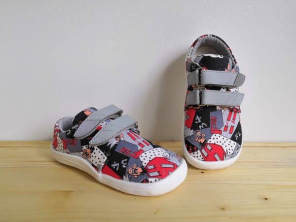 Beda comics barefoot sneakers