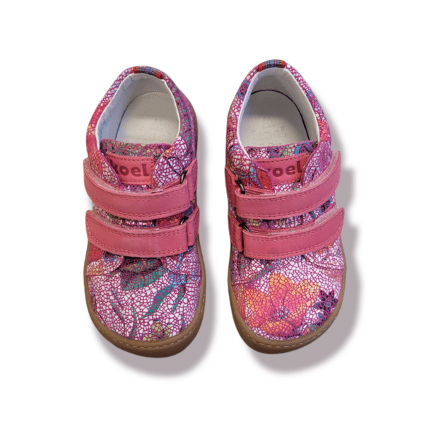 Koel4Kids Danny Fantasy Fuchsia Flower barefoot jalanõud