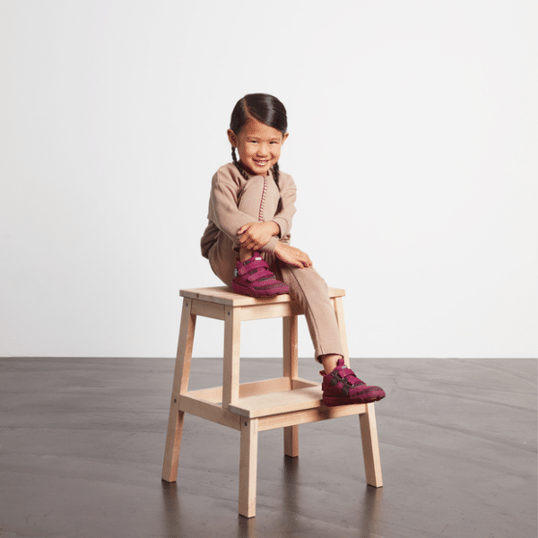 Affenzahn Low Boot Knit Happy Bird