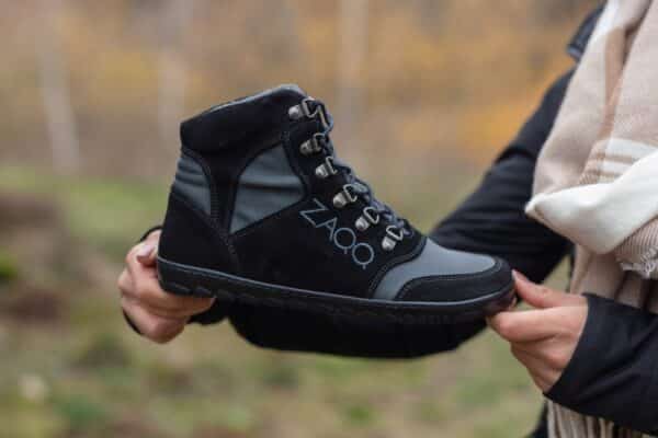 Zaqq Hiqe Black barefoot saapad