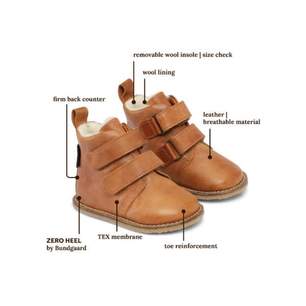 Bundgaard Orla barefoot boots for kids