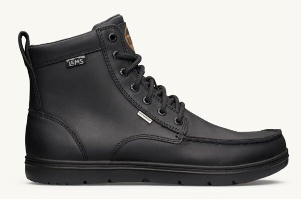 Lems Black Boulder Boot Waterproof