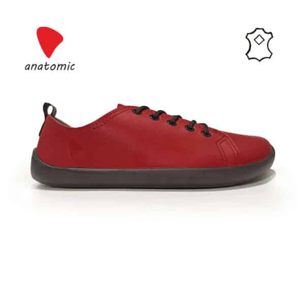 Anatomic Bottine punased barefoot jalatsid