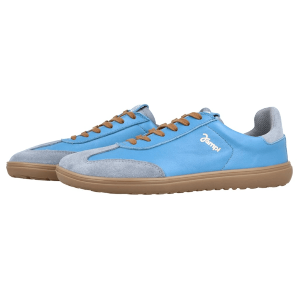 Jampi Retro Light Blue barefoot sneakers for women and men