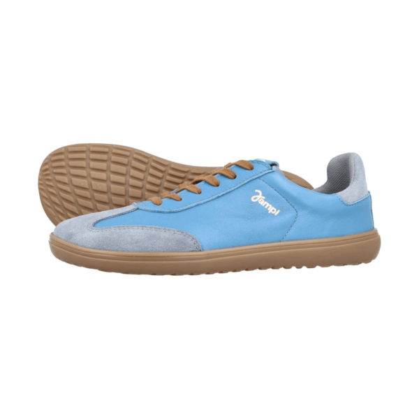 Jampi Retro Light Blue barefoot sneakers for women and men