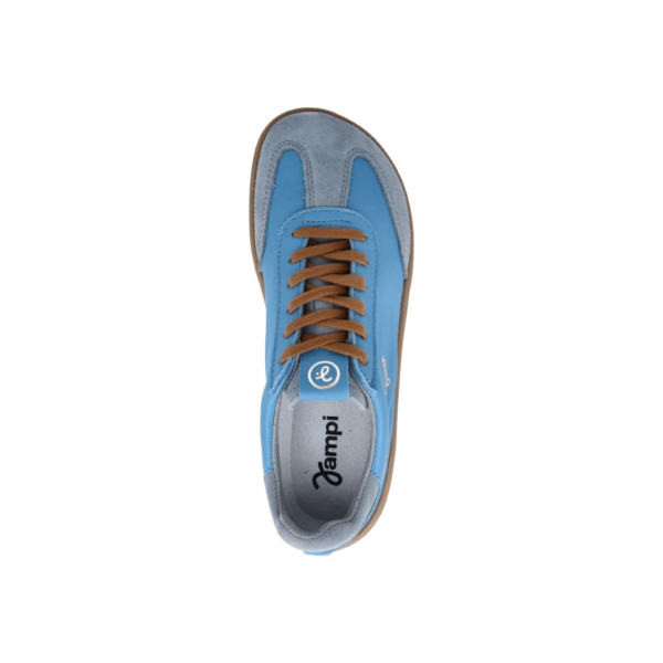 Jampi Retro Light Blue barefoot sneakers for women and men