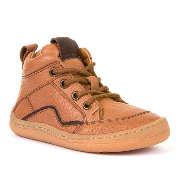 Froddo Barefoot Lace Up Cognac