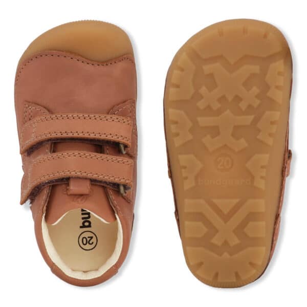 Bundgaard Petit Velcro Cognac barefoot jalatsid