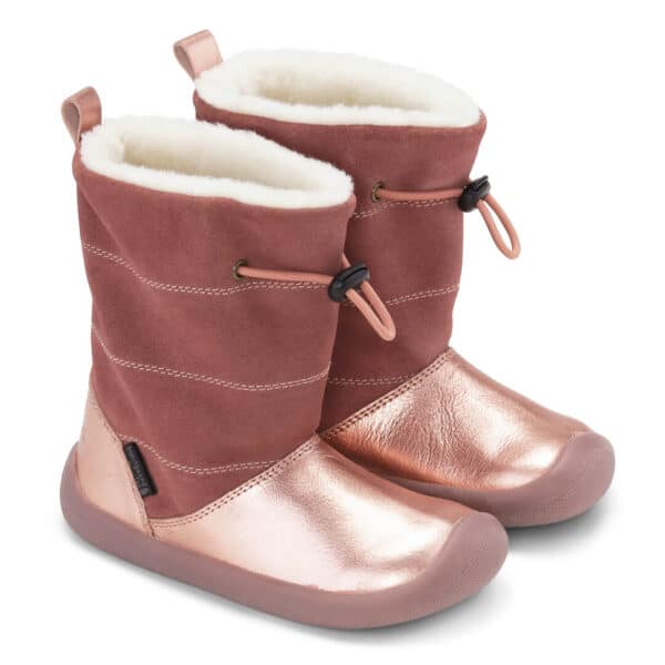 Paljajalujalatsid Bundgaard Walker Pull II Tex talvesaapad Rose Gold
