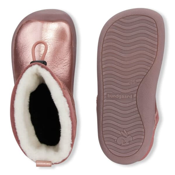 Paljajalujalatsid Bundgaard Walker Pull II Tex talvesaapad Rose Gold