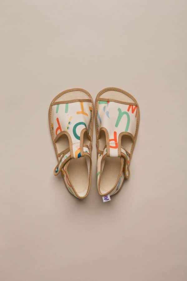 barefoot sisejalatsid lasteaeda Milash Monica beige