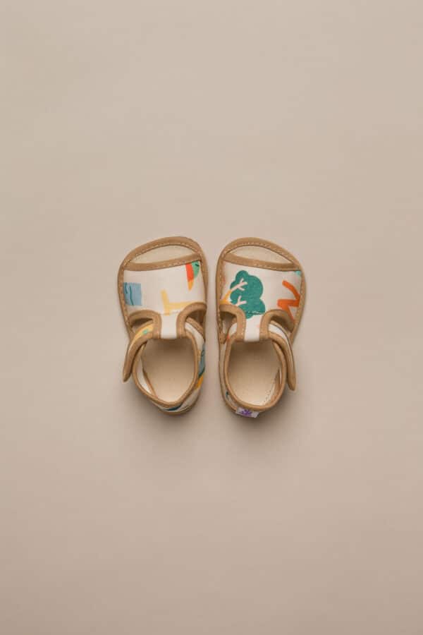 barefoot sisejalatsid lasteaeda Milash Monica beige
