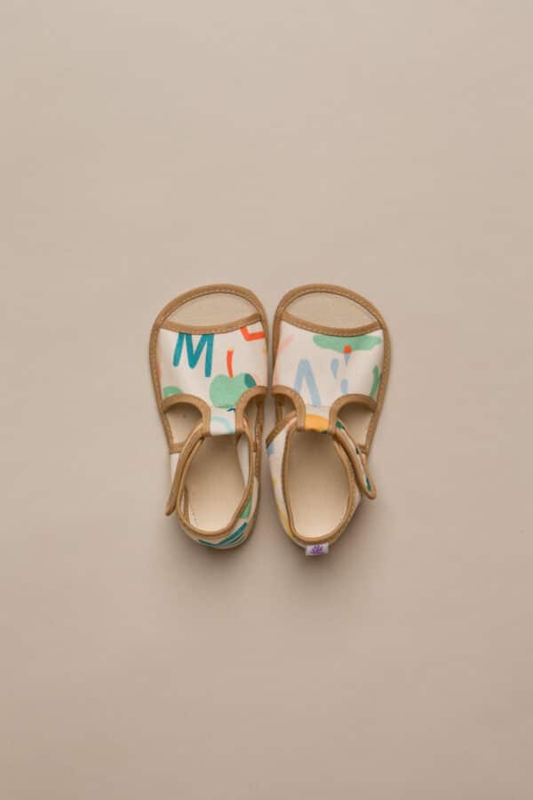 barefoot sisejalatsid lasteaeda Milash Monica beige