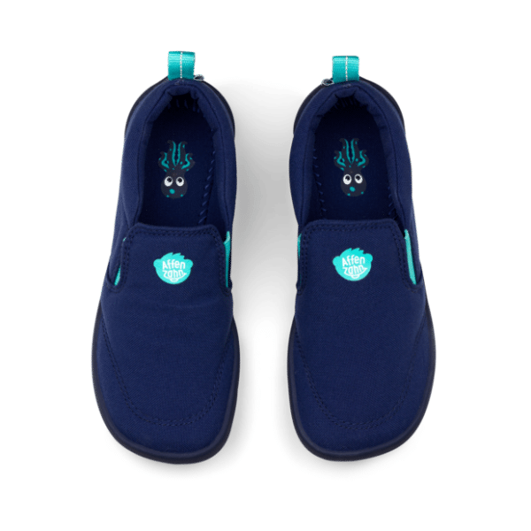 slip-on paljajalujalatsid lastele affenzahn sneaker canvas ready octopus