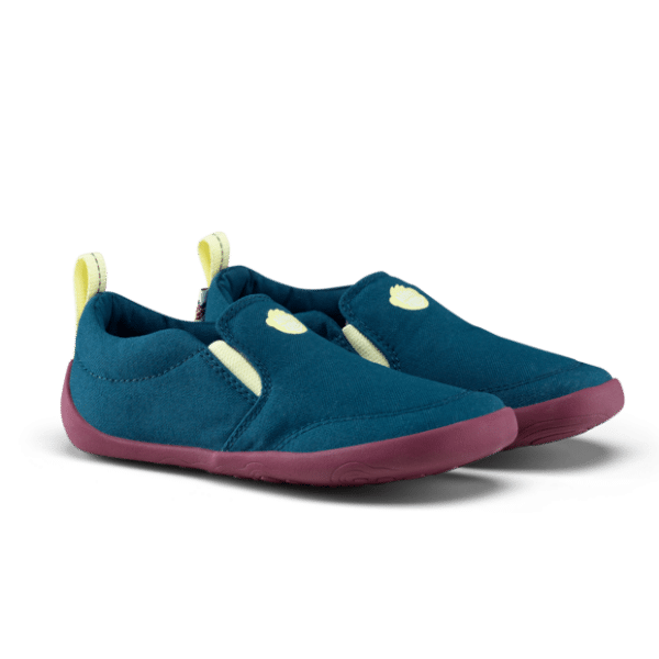 slip-on paljajalujalatsid lastele affenzahn sneaker canvas ready turtle