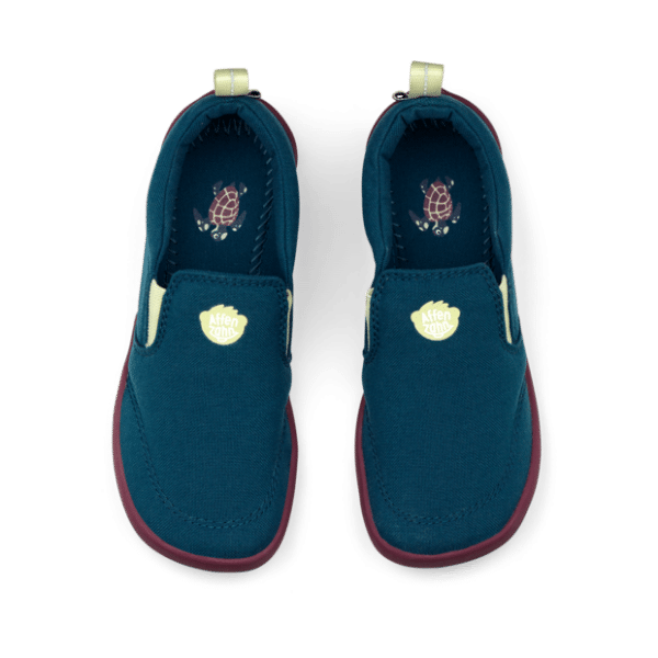 slip-on paljajalujalatsid lastele affenzahn sneaker canvas ready turtle