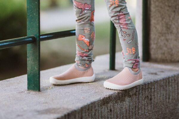 barefoot jalanõud lastele be lenka perk baby pink