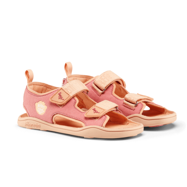 barefoot sandaalid lastele affenzahn vegan airy flamingo