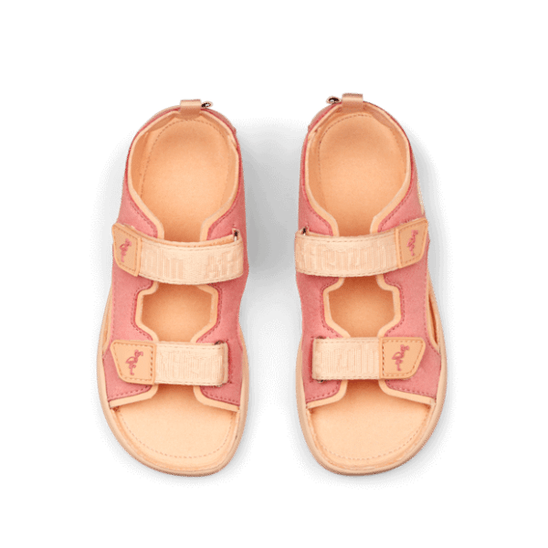 barefoot sandaalid lastele affenzahn vegan airy flamingo