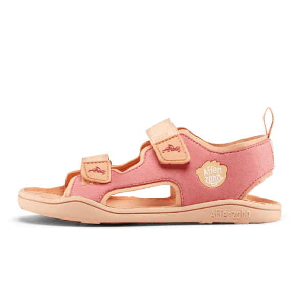 barefoot sandaalid lastele affenzahn vegan airy flamingo