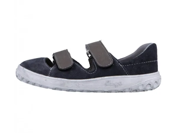 barefoot sandaalid lastele jampi kids b21 grey denim